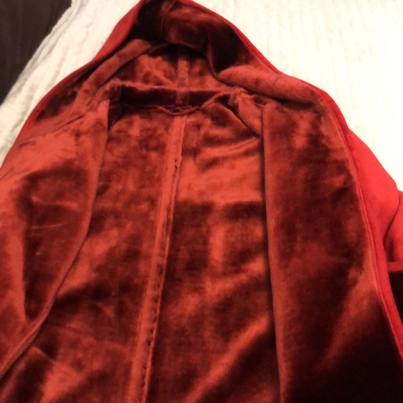 NEW🌹 Red Suede Coat - Picture 3 of 8